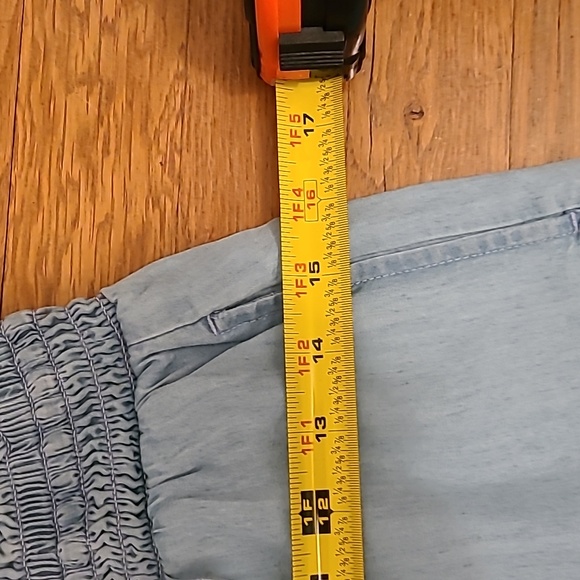 SO BRAND WOMENS JUNIOR SIZE BLUE SOFT SHORTS HIGH RISE SIZE EXTRA SMALL - Picture 8 of 13